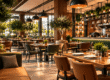 Modern restaurant interior design and fit-out in Riyadh, Saudi Arabia.